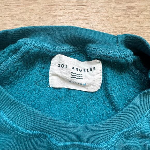 Sol Angeles Crew Neck Sweatshirt - Size M - Picture 2 of 6